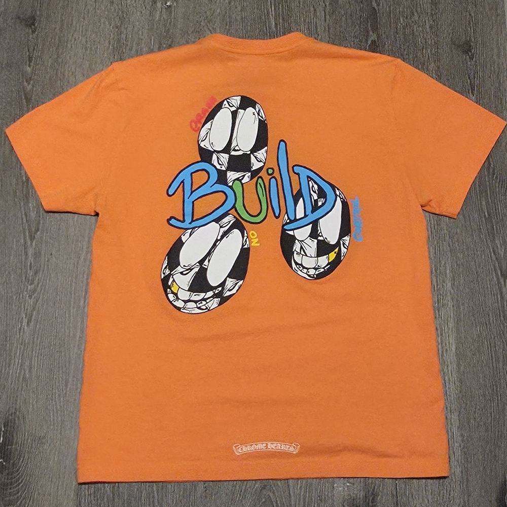 Chrome Hearts X Matty Boy Build T Shirt Mens Large